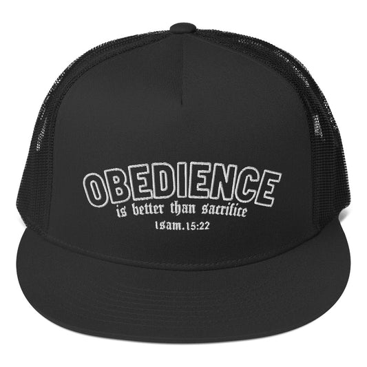 Obedience Trucker Cap